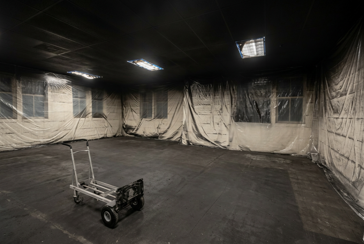 Paint — fitness facility buildout