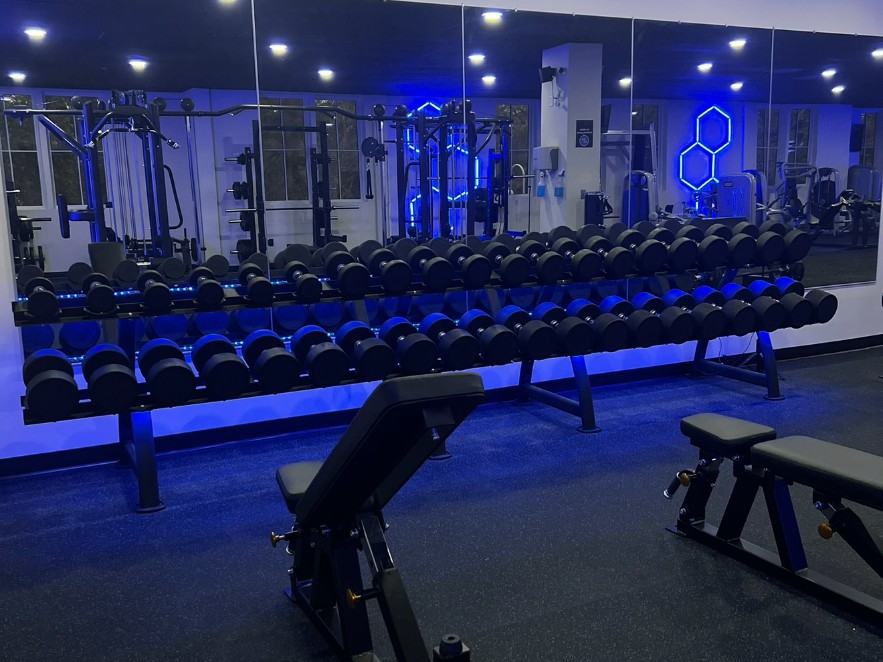 Finished facility — fitness facility buildout